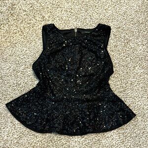 Sequin tank top